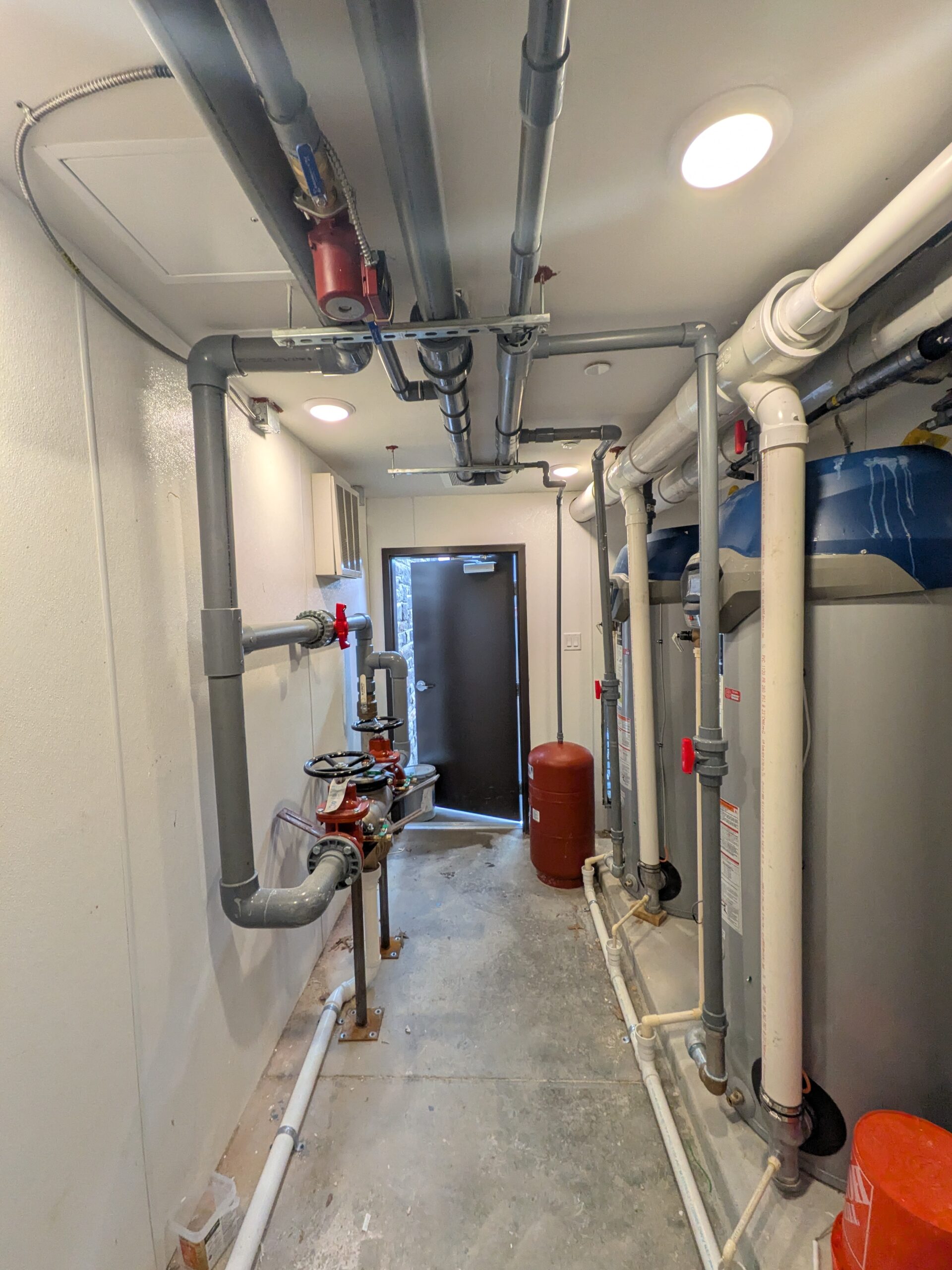 Commercial boiler and manifold system managed by Piper's Plumbing